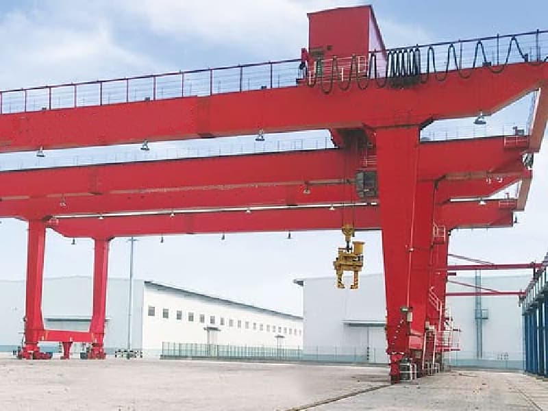10 Ton Double Girder Gantry Crane for Heavy Factory Material Handling