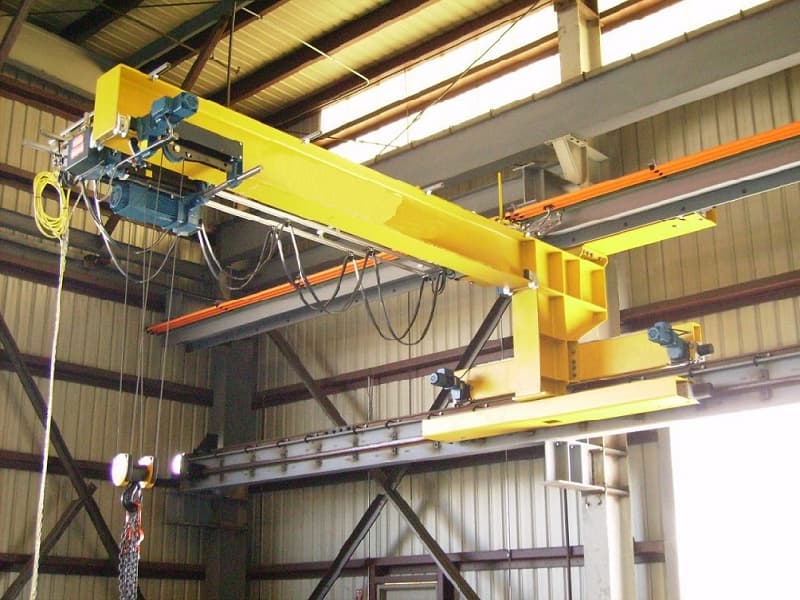 3 Ton Foundation Mounted Jib Crane Electric Hoist for Machine Shop
