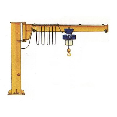 7 Ton Full Circle Foundation Jib Crane Dual Voltage for Global Standards