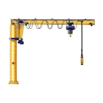 0.25 Ton Small Foundation Jib Crane for Tool Suspension and Light Lifts