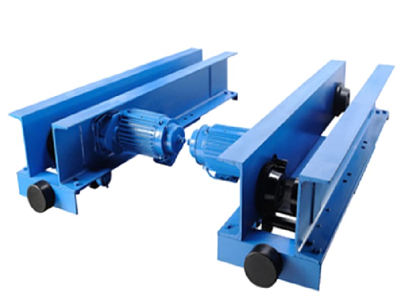 10 Ton Heavy Duty End Trucks with Dual Speed for Bridge Crane Drive