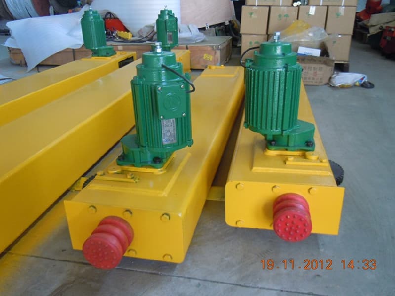 10 Ton Heavy Duty End Trucks with Dual Speed for Bridge Crane Drive