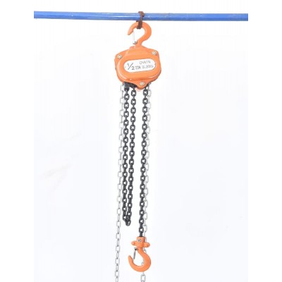 10 Ton Manual Chain Hoist with Reinforced Load Chain for Demanding Lifts