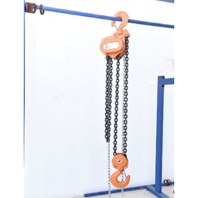 3 Ton HSZ Manual Chain Hoist Ideal for Warehouse Loading and Unloading