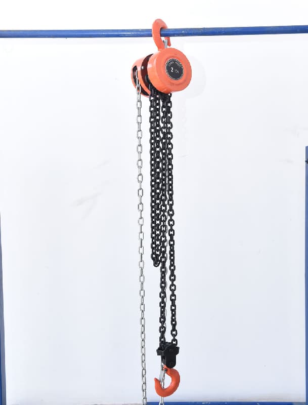 3 Ton Manual Chain Pulley Block Ideal for Warehouse Inventory Handling