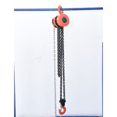 3 Ton Manual Chain Pulley Block Ideal for Warehouse Inventory Handling