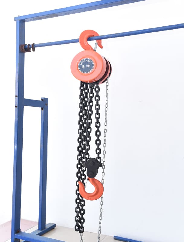 3 Ton Manual Chain Pulley Block Ideal for Warehouse Inventory Handling