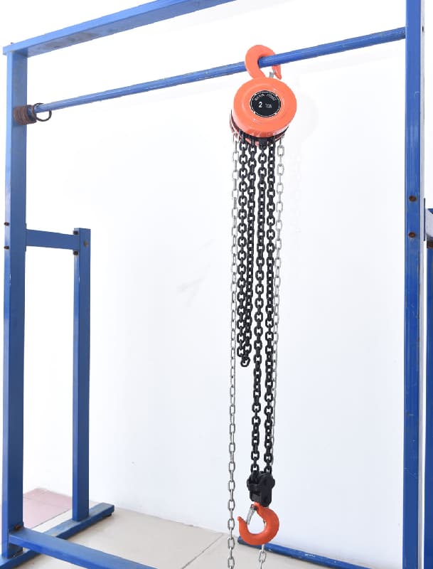 3 Ton Manual Chain Pulley Block Ideal for Warehouse Inventory Handling