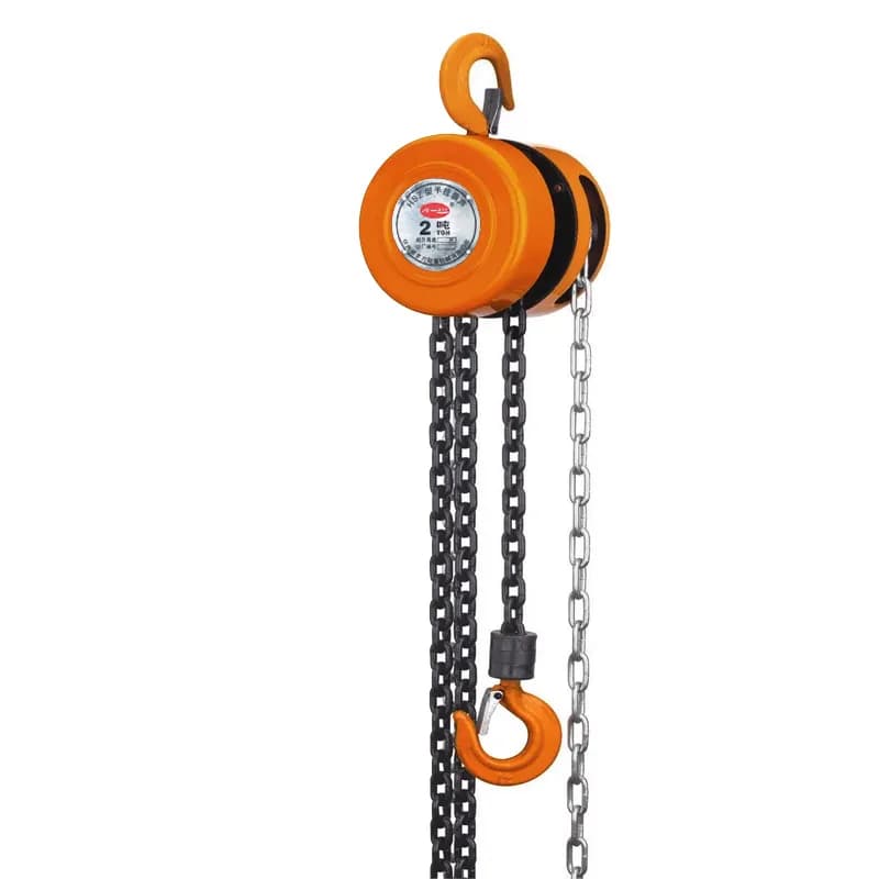 6 Meter Lift HS Series 750kg Chain Hoist for Workshop Assembly