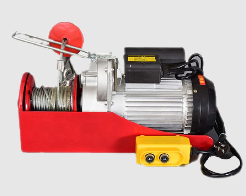 100kg Miniature Electric Hoist Perfect for Home Garage Lifting