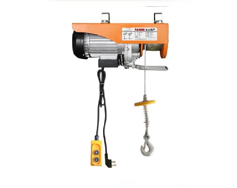 100kg Miniature Electric Hoist Perfect for Home Garage Lifting