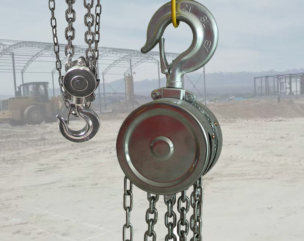 0.75 Ton Stainless Steel Hand Hoist with 3 Meter Lift for Washdown