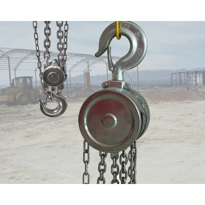 0.75 Ton Stainless Steel Hand Hoist with 3 Meter Lift for Washdown