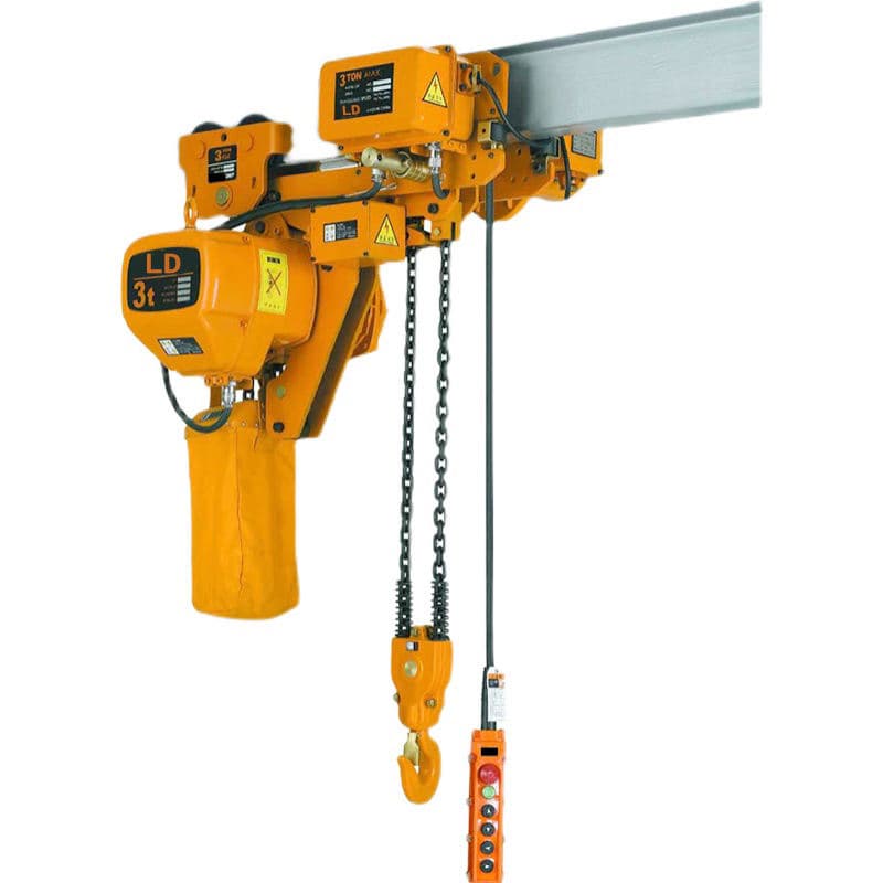 5 Ton Low Headroom Hoist with Alloy Steel Chain for Factory Use