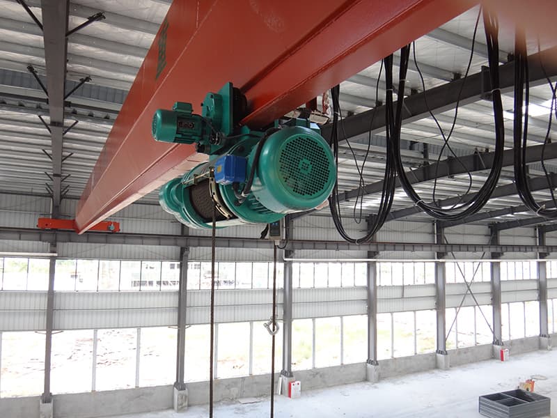 10 Ton Single Beam Bridge Crane for Port in Philippines with 15m Lift