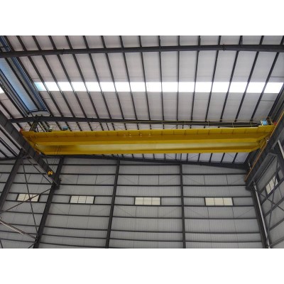 10 Ton Double Beam Bridge Crane for Steel Plant in Indonesia with 12m Height