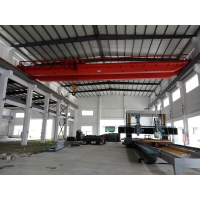 63 Ton Double Beam Bridge Crane for Shipyard in Malaysia with 25m Lifting