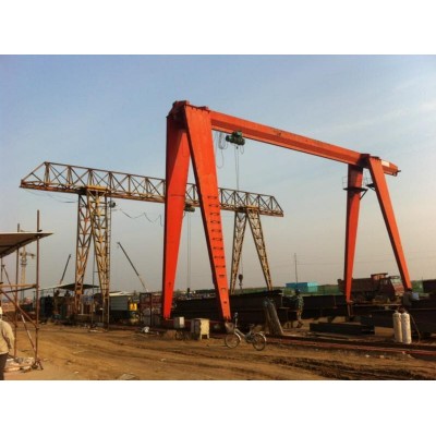 3 Ton Single Girder Gantry Crane for Construction Site in Vietnam with 10m Lift