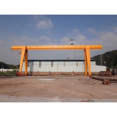20 Ton Single Girder Gantry Crane for Steel Stock in Malaysia with 9m Height