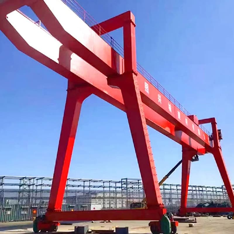 200 Ton Double Girder Gantry Crane for Offshore Module Yard in Singapore