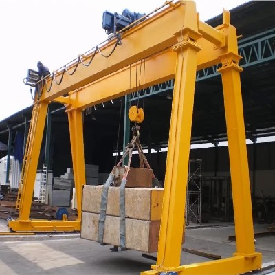 75 Ton Double Girder Gantry Crane for Power Plant in Malaysia with 25m Lift