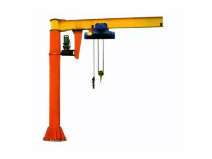 1 Ton Pillar Jib Cantilever Crane for Assembly Line in Thailand 4m Height