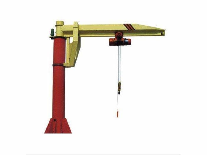 1 Ton Pillar Jib Cantilever Crane for Assembly Line in Thailand 4m Height