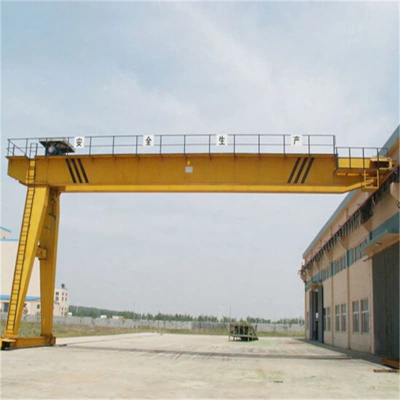 1 Ton Low Headroom Semi Gantry Crane for Auto Shop in Thailand
