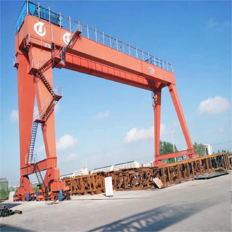 32 Ton Double Girder Gantry Crane with Cabin for Warehouse in Vietnam