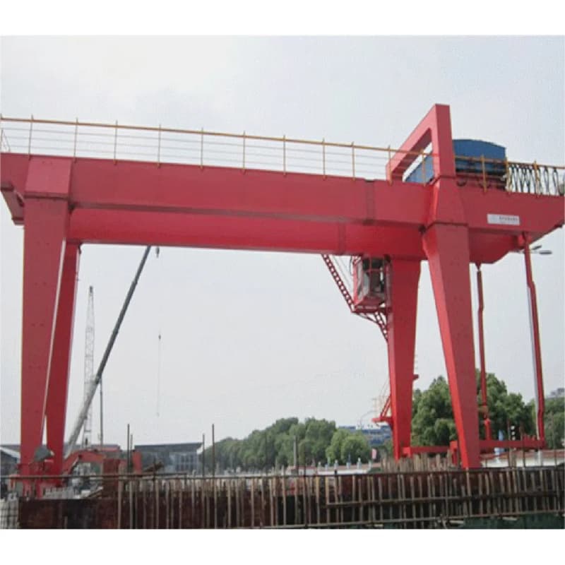 32 Ton Double Girder Gantry Crane with Cabin for Warehouse in Vietnam
