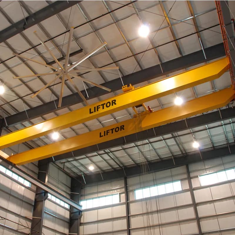 50 Ton Double Girder Bridge Overhead Crane for Steel Plant Kazakhstan Price