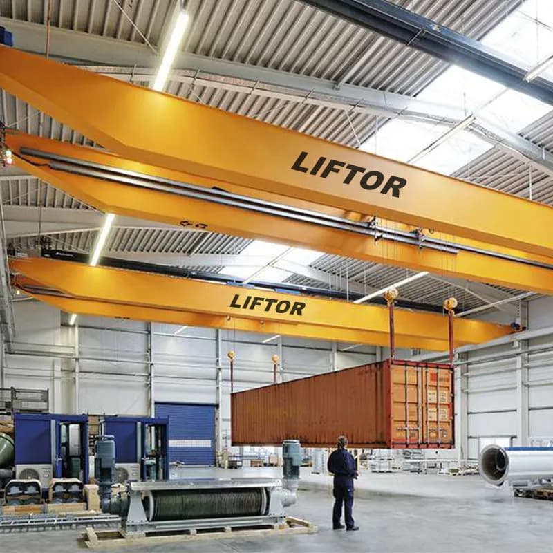 63 Ton Double Girder Crane Cost for Turkey Shipyard 18m Span Sale