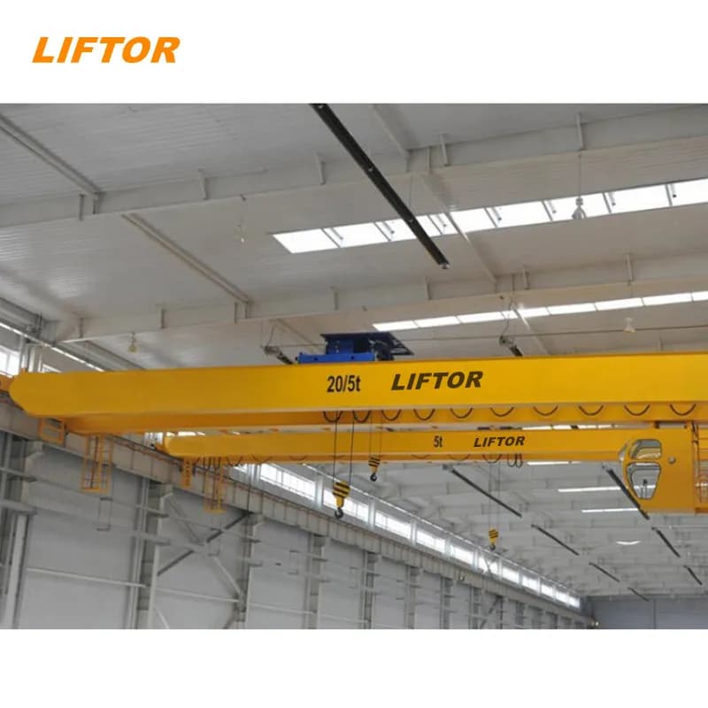 63 Ton Double Girder Crane Cost for Turkey Shipyard 18m Span Sale