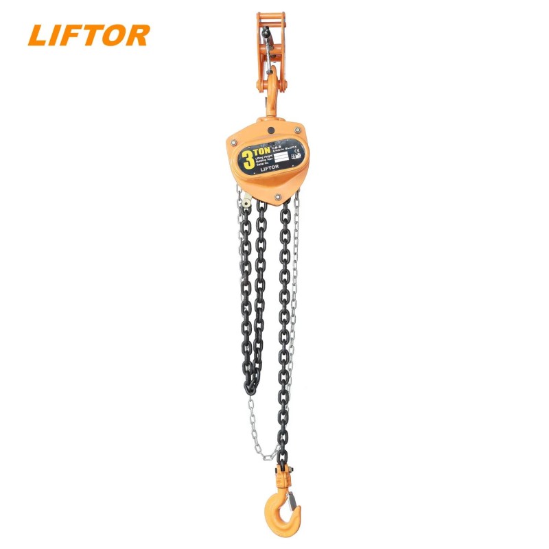 3 Ton CE Certified Chain Hoist for Steel Mill in Turkmenistan