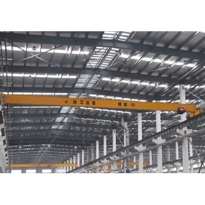 8 Ton Single Girder EOT Crane with Wire Rope Hoist Ethiopia