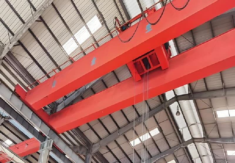 25 Ton Double Girder EOT Crane with Cabin Angola Warehouse