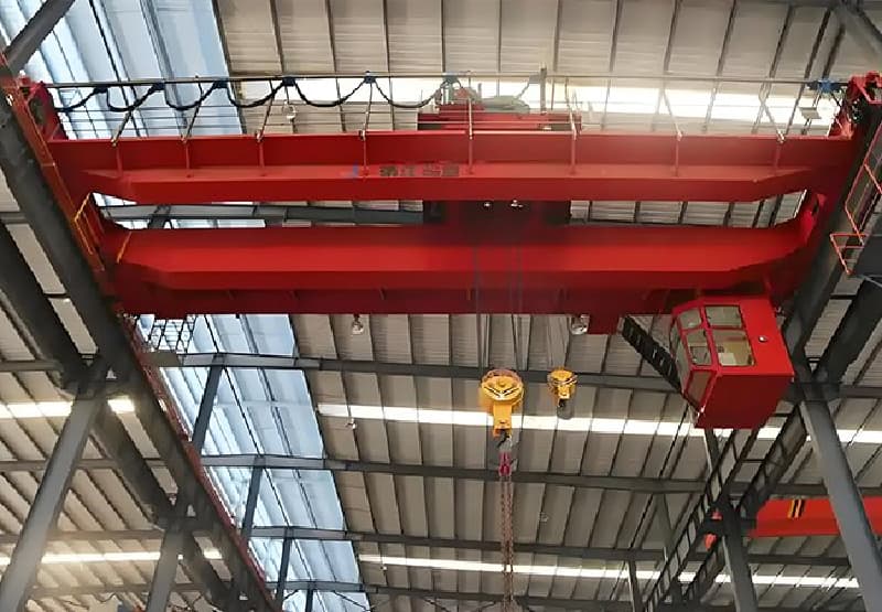 PLC Controlled 35 Ton Double Girder Crane for Sale Morocco