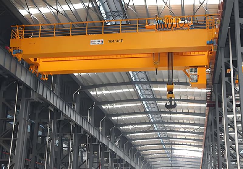 PLC Controlled 35 Ton Double Girder Crane for Sale Morocco