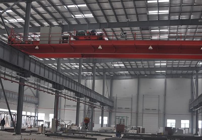 A8 Class 40 Ton Double Girder EOT Crane for Algeria Cement Plant