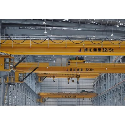 25 Ton Double Girder EOT Crane with Cabin Angola Warehouse