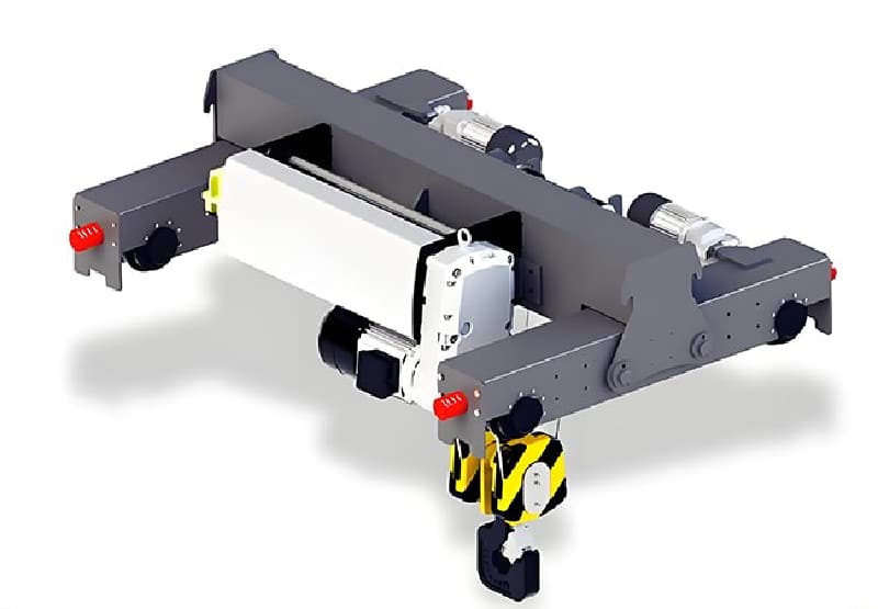 3 Ton Electric Hoist with Fast Trolley for Uganda Factory Sale