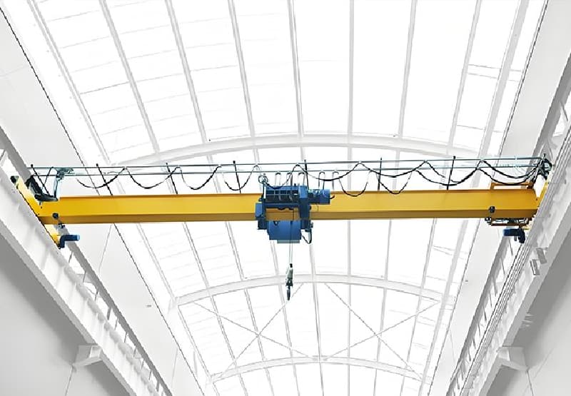CE Certified 2 Ton Single Girder Crane for Uganda Workshop Sale