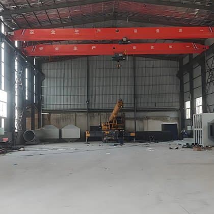 CE Certified 2 Ton Single Girder Crane for Uganda Workshop Sale