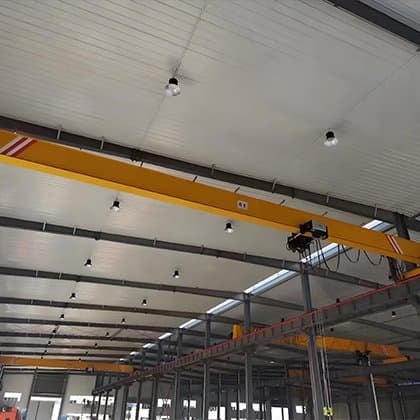 CE Certified 2 Ton Single Girder Crane for Uganda Workshop Sale