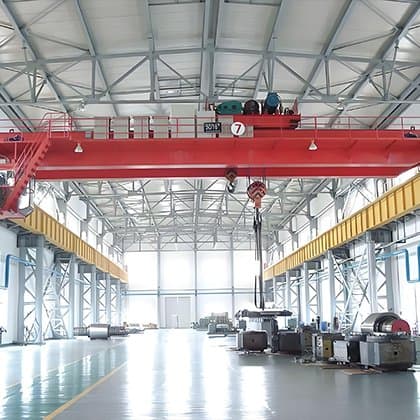 80 Ton Double Girder Crane for Ghana Mining 25m Span Best Price