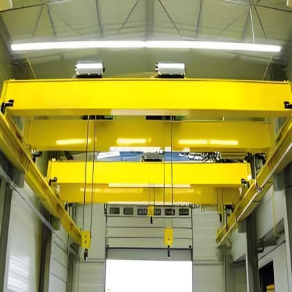 30 Ton Double Girder Crane Price for Tanzania Shipyard Cabin Control