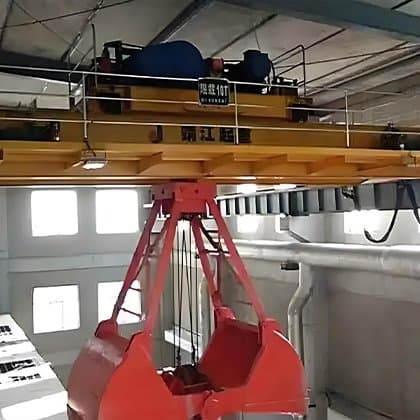 20 Ton Grab Crane Price South Africa Scrap Yard 25m Span