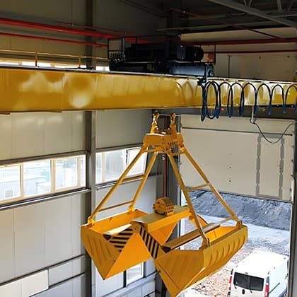 20 Ton Grab Crane Price South Africa Scrap Yard 25m Span