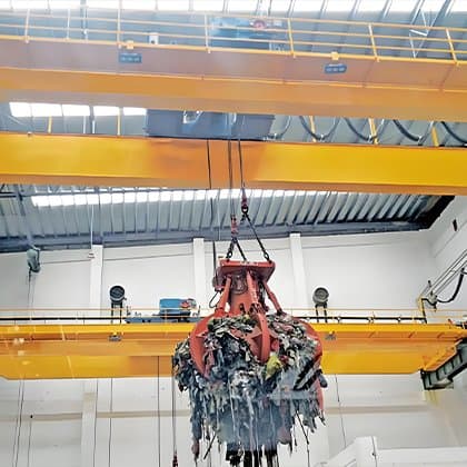 50 Ton Custom Grab Crane for Ethiopia Dam Project Cost