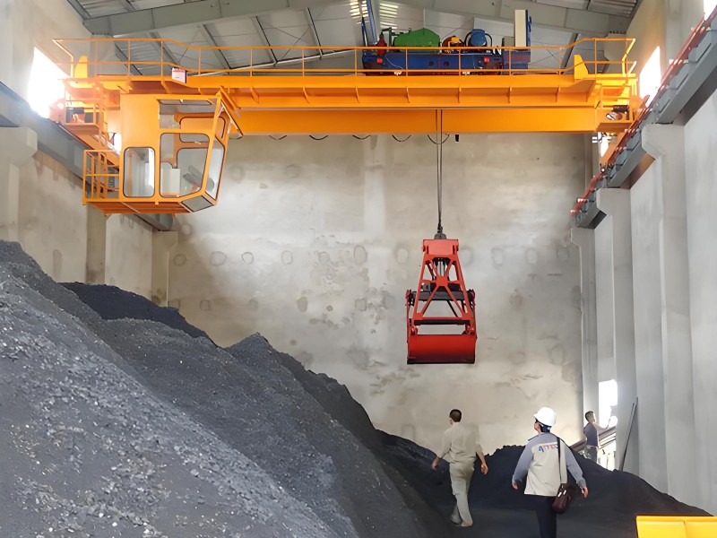 50 Ton Custom Grab Crane for Ethiopia Dam Project Cost